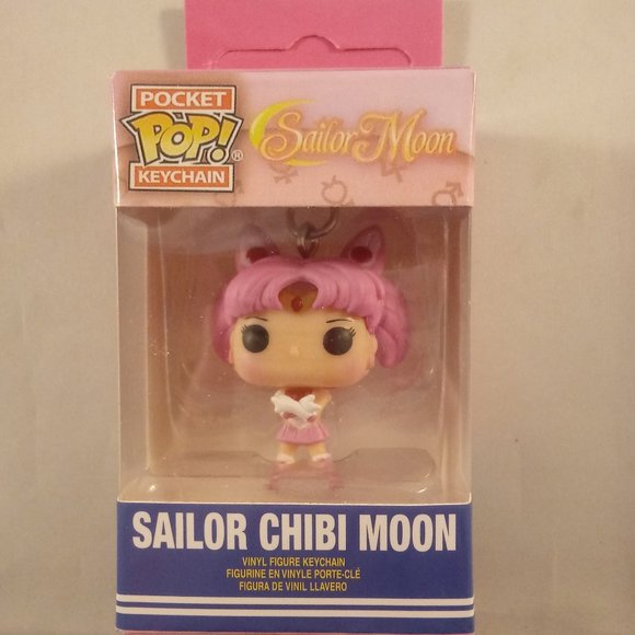 Funko Sailor Chibi Moon Key Chain Key Ring Cute Figurine Character Keychain - Picture 2 of 9